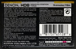 Denon HD8 1992 C74 back