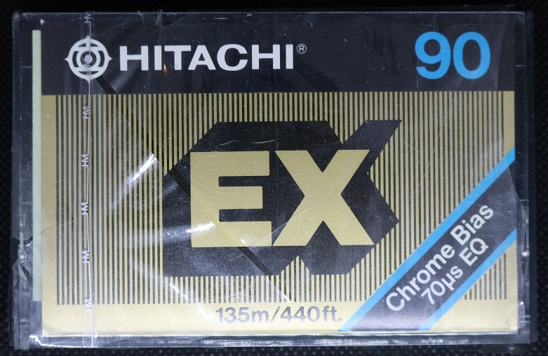 Hitachi EX - 1981 - US - Blank Cassette Tape - New Sealed