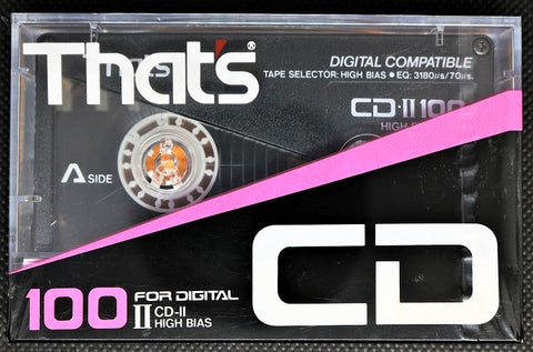 That's CD:II - 1987 - US