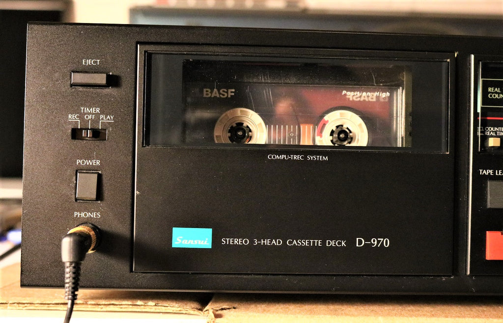 SANSUI D-100 D100 Lecteur Cassette Hi-fi Vintage SANSUI D-100 D100 Lecteur Cassette Hi-fi Vintage