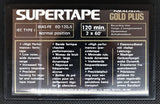 Realistic Supertape Gold Plus 1992 C120 back