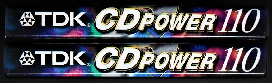 TDK CD Power - 2001 - US - Blank Cassette Tape - New Sealed