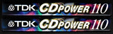 TDK CD Power 2001 110 Minutes top view