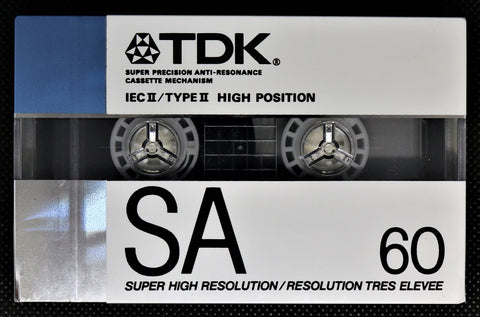 TDK SA 1988 60 Minutes front