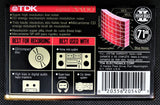 TDK SA 1992 C60 back
