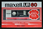 Maxell UR 1985 C90 US Bonus Bucks front