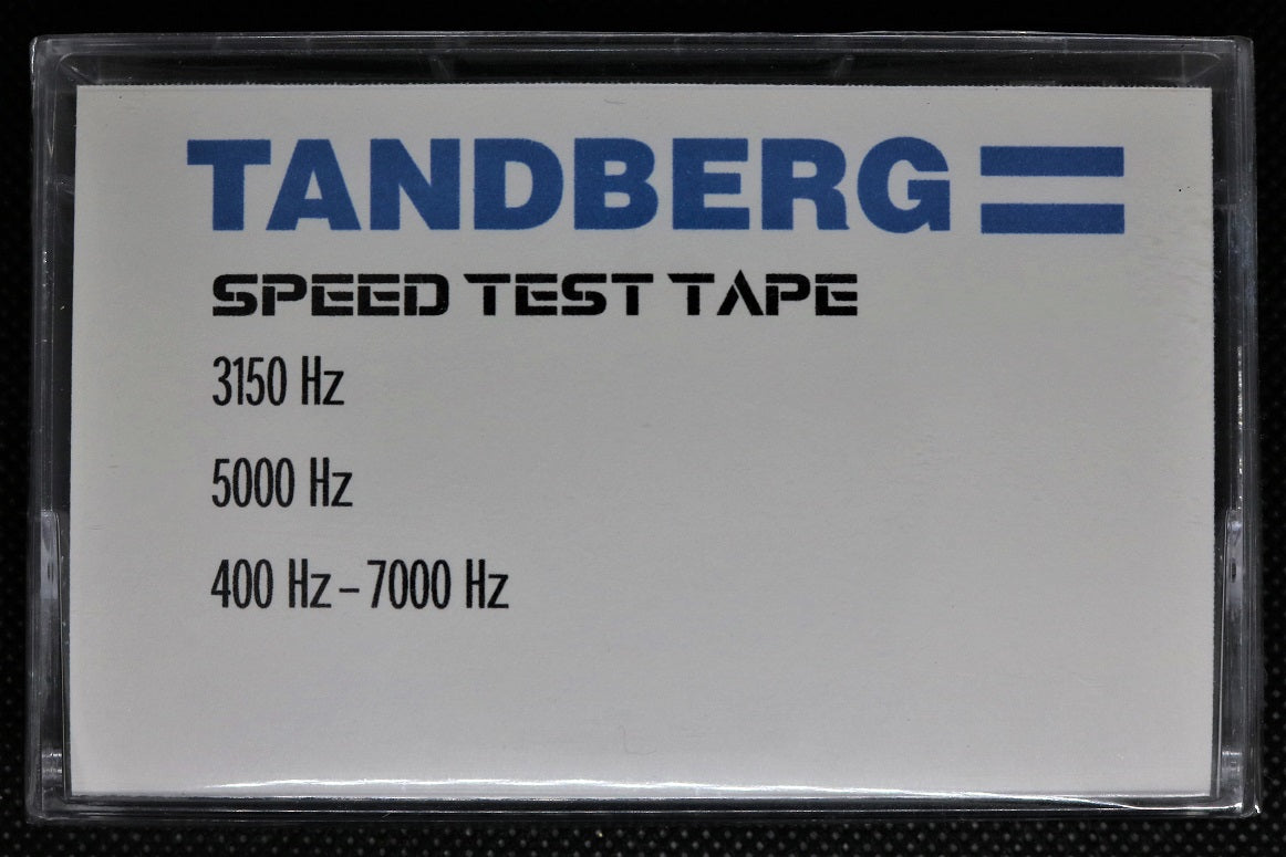Vertolking Gevestigde theorie naaien TANDBERG - Speed Test Tape