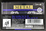 Sony Metal CDit IV 1994 C100 back
