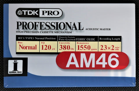 TDK PRO AM46 - 1997 - US