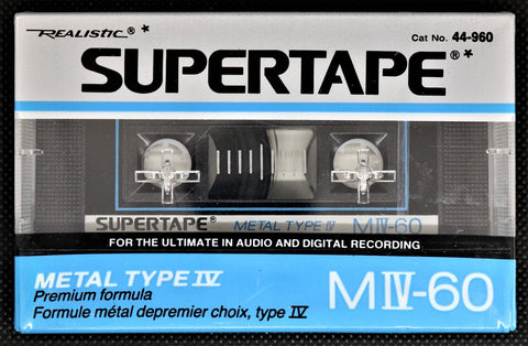 REALISTIC SUPERTAPE METAL IV - 1988 - US