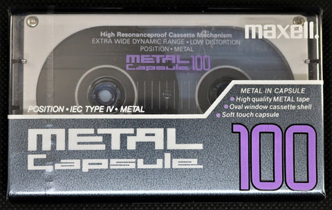 Maxell Metal Capsule - 1990 - US