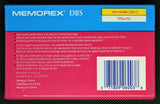 Memorex DBS 1991 C60 back