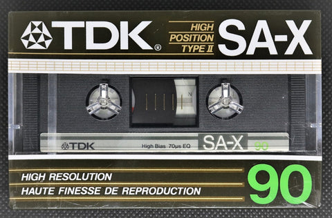 TDK SA-X - 1985 - US