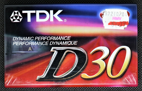 TDK D 1991 C30 front