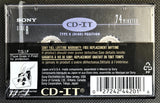 Sony CD-IT II 1992 C74 back