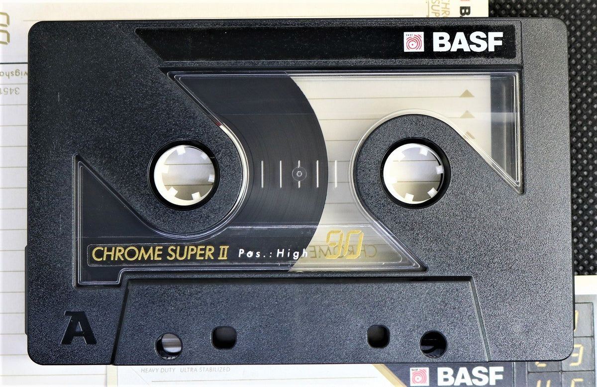10 Cassette BASF Chrome Super II 90 Minuti – Tipo II – Made In Germany 1996 – Usate Ma Ok - Foto 3