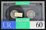 Maxell UR 1988 C60 front