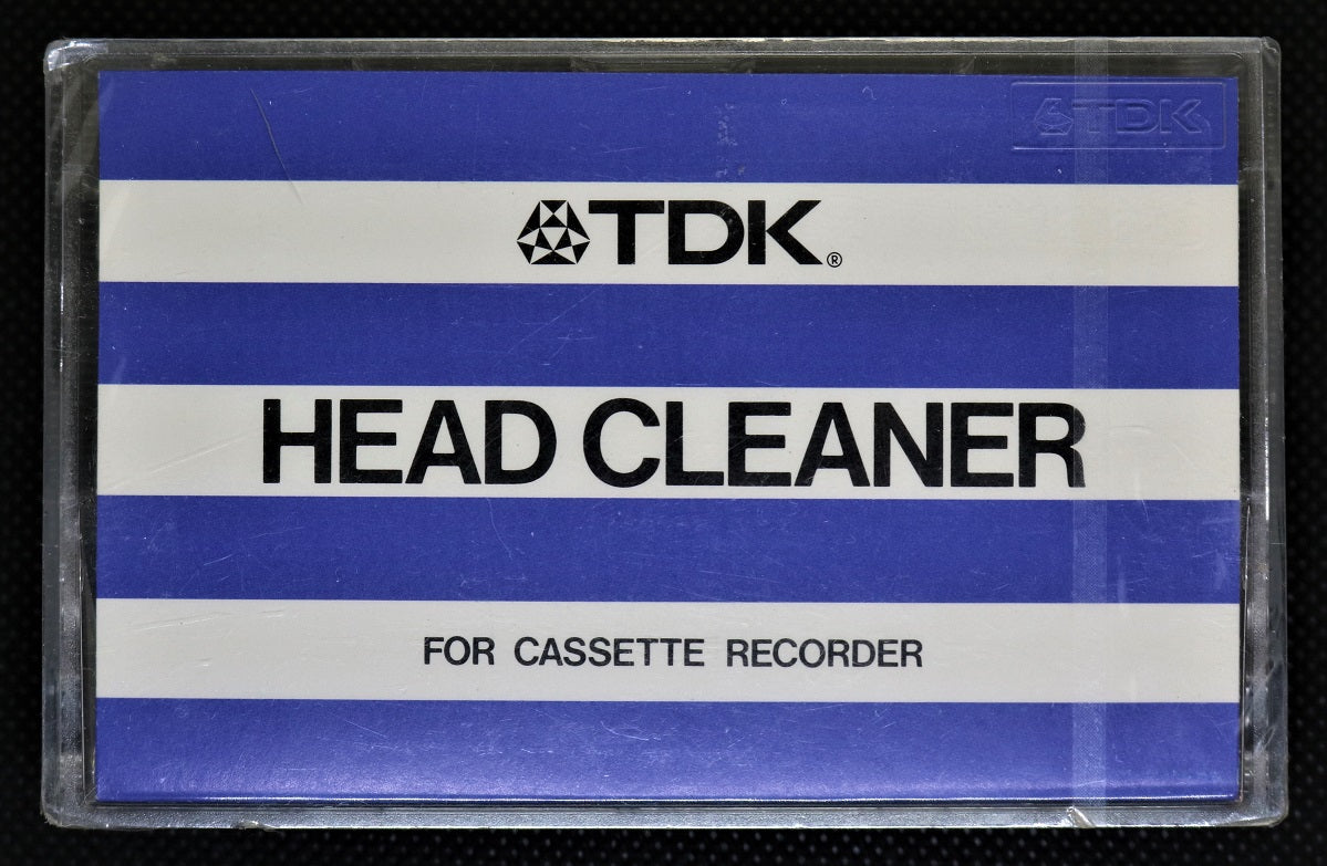 TDK HC-1 Cleaning Tape - 1982 - Blank Cassette - New & Sealed