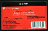 Sony HF 2001 C120 back