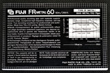 Fuji FR Metal 1982 C60 back
