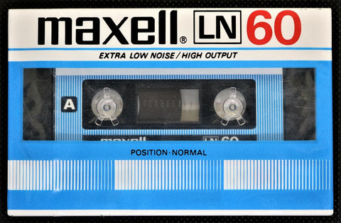 Maxell LN 1982 60 Minutes front