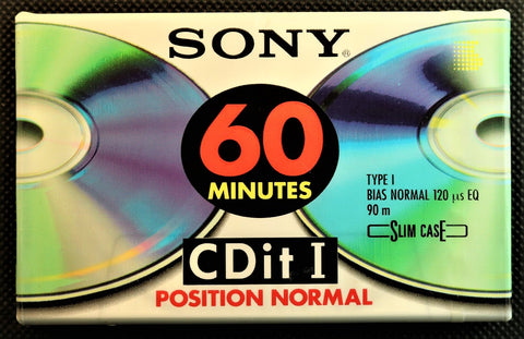 Sony CDit I 1997 C60 front