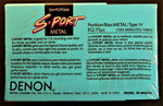 Denon SP-M100 1991 back