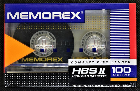 Memorex HBS II 1990 C100 front