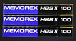 Memorex HBS II 1990 C100 top view
