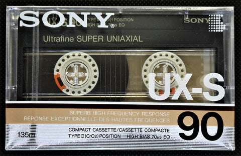 Sony UX-S 1986 C90 front