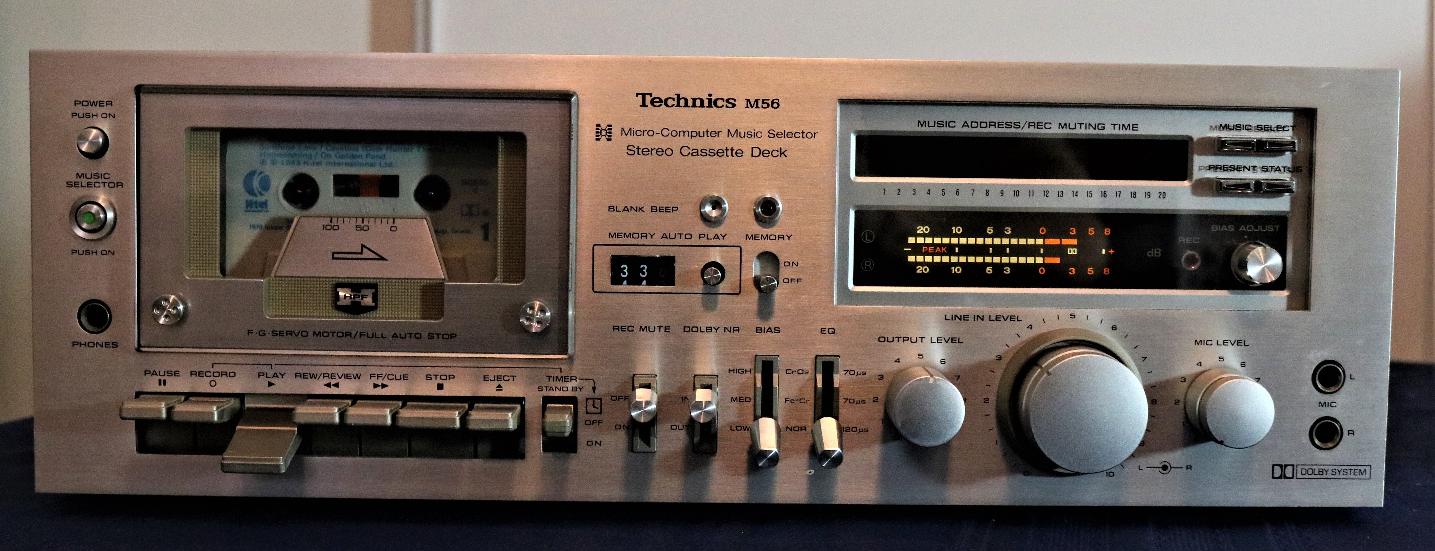 Technics M56 Cassette Deck