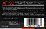 JVC AFI 1990 C90 back