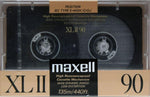 Maxell XLII 1988 90 Minutes front