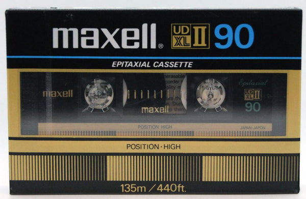 maxellXLⅡ-S90・XLⅡ60(2本パック)・UDⅠ46(4本) maxellXLⅡ-S90・XLⅡ60(2本パック)・UDⅠ46(4本)