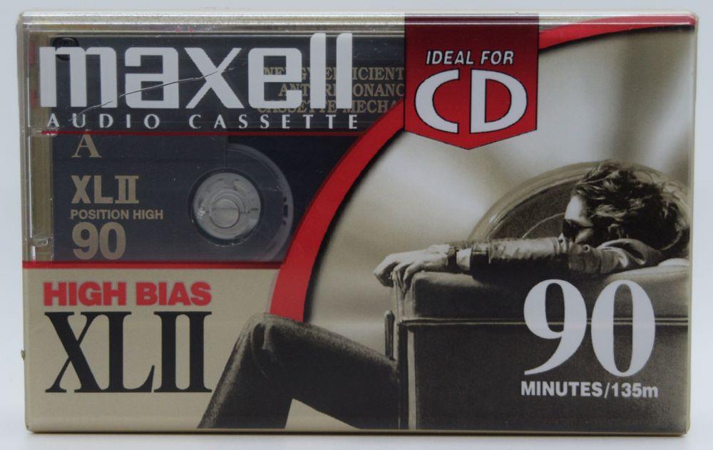 Maxell XLII - 2002 - US - Blank Cassette Tape - New Sealed