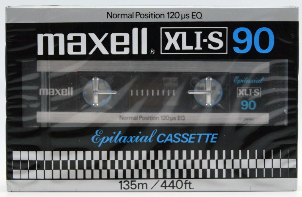 Maxell XLI-S - 1980 - EU - Blank Cassette Tape - New Sealed