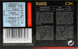 RAKS DX 1993 Blank Cassette Tape