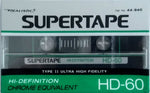 Realistic Supertape HD 1988 60 Minutes front