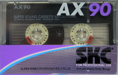 SKC AX - 1987 - EU - Blank Cassette Tape - New Sealed