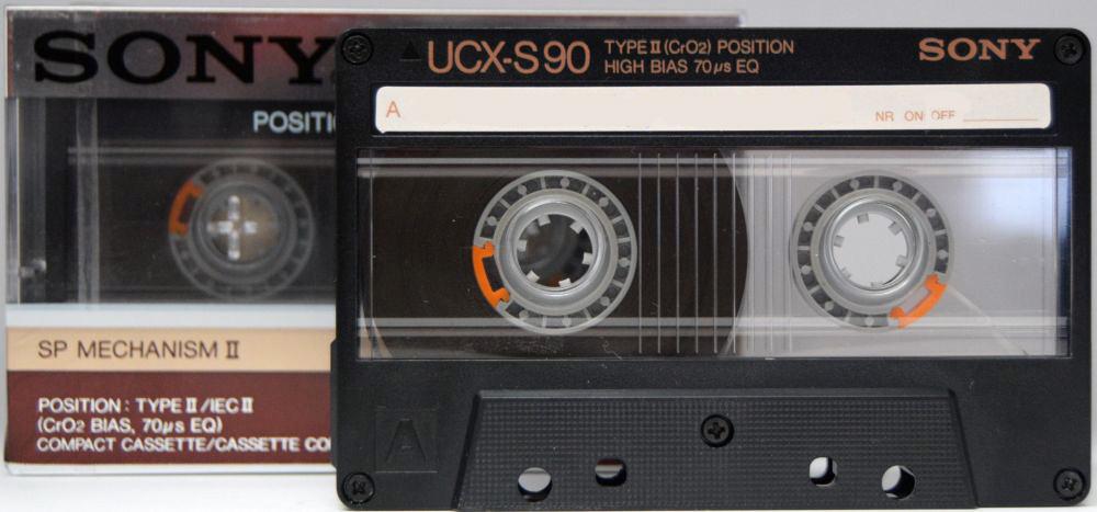 Sony UCX-S - 1985 - US - Blank Cassette - New & Sealed