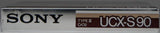 Sony UCX-S 1985 C90 top view