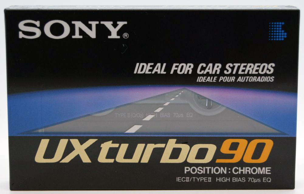 Sony UX Turbo - 1990 - US - Blank Cassette Tape - New Sealed