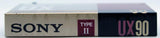 Sony UX Cassette Spine