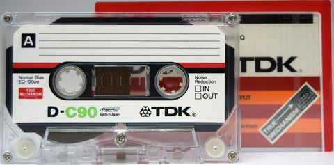 TDK D True Mechanism 1979 C90 Open