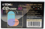 TDK CD Power 2001 90 Minutes back