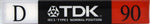 TDK D - 1988 - US