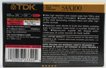 TDK SA-X 1991 100 Minutes back