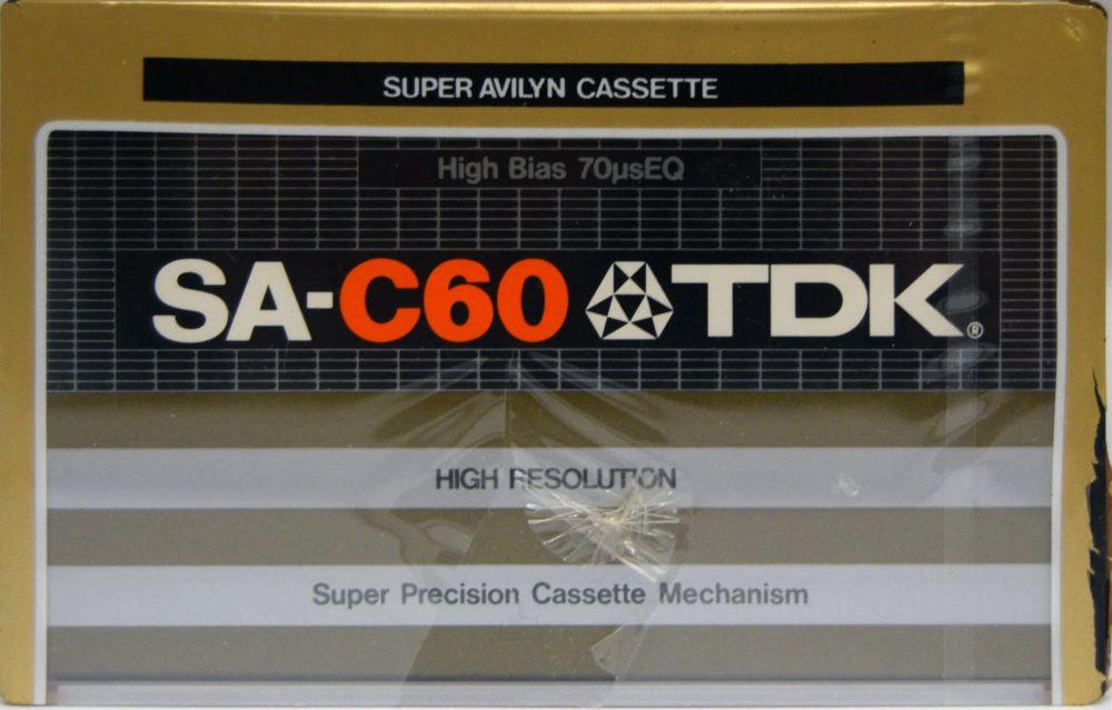 TDK SA - 1979 - US - Blank Cassette Tape - New Sealed