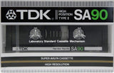 TDK SA 1983 EU C90 front