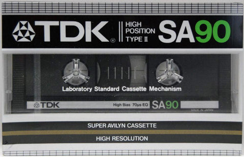 TDK SA 1983 EU C90 front